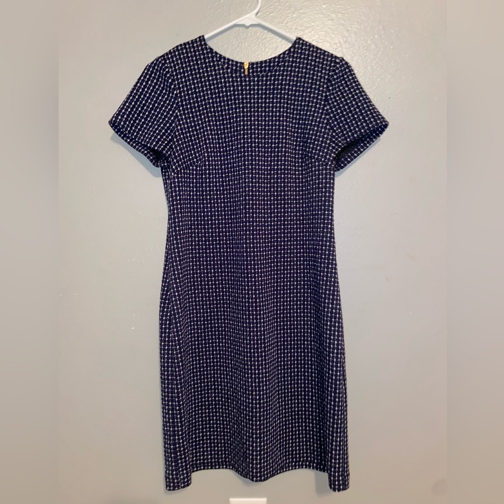 Calvin Klein Navy/White Dress
